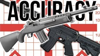 Accuracy A Cheap AR15 versus the Mini14 [upl. by Ylhsa]