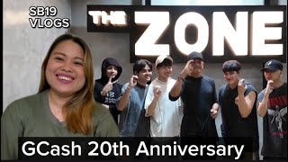 SB19 Vlogs Reaction  GCash 20th Anniversary [upl. by Egiap308]