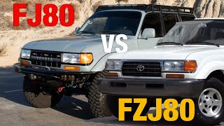 which is better FJ80 vs FZJ80 [upl. by Claud]