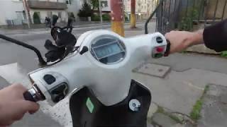 Testing electric scooter Blinkeecity POV Onboard [upl. by Ursulina]