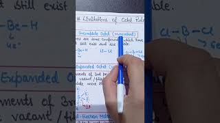 Limitations of Octet Rule Shorts  Class 11 chapter 4 class11chemistry shorts [upl. by Assirek]