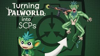 Turning Pals into SCPs Story and Speeddraw ft PopCross Studios [upl. by Lerud]