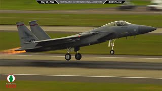 🔴 LIVE  Portland Airport PDX  Airshow Visitors  F15 F35 F16 F18 [upl. by Ennaed444]