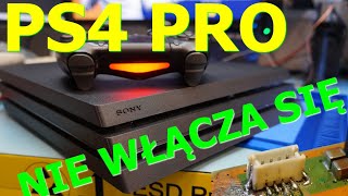 PS4 PRO nie włącza się po wymianie pasty Wyrwane złącze na płycie głównej Serwis i naprawa Sony [upl. by Anairt]