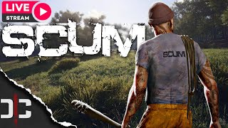 🔴LIVE  SCUM  We Moved Our Base Lets Keep Building it up [upl. by Roxi]