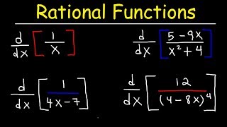 Derivatives of Rational Functions [upl. by Buderus]