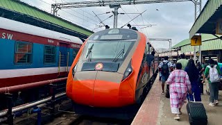 Train journey in Bangalore to Chennai Vande Bharat Express l 20663 l Indian Railways [upl. by Elyr]