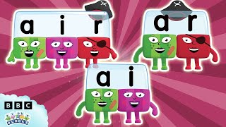 Say Hello to Letter Teams AI AR and AIR  Learn to Spell [upl. by Lenard]