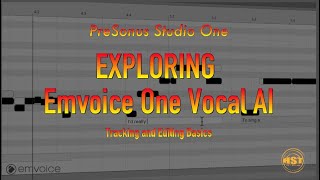 Exploring Emvoice One Vocal AI In Studio One  Home Studio Trainer Show [upl. by Ecnadnak]