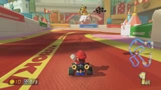 Mario Kart 8  Gameplay Part 1  50cc Mushroom Cup Nintendo Wii U Walkthrough [upl. by Abbot973]