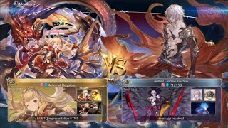 Granblue Fantasy Versus RisingCagliostro Aeternal vs LuciliusP12158 Long Set Day 1 [upl. by Ainirtak]