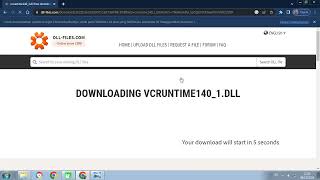 how to fix vcruntime1401dll is missing Error on windows l Cara Mengatasi Error VCRUNTIME1401DLL [upl. by Auohp]