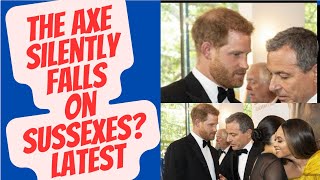 THE AXE SILENTLY FALLS ON THE SUSSEXES  LATEST royal meghanandharry meghanmarkle [upl. by Arv]