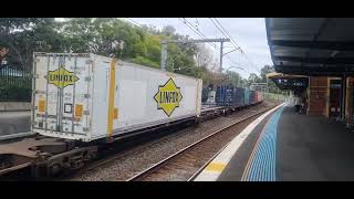 NR23 99 47 going pass Beecroft Station in September 2022 [upl. by Readus]