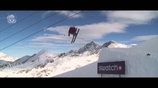 Backcountry Slopestyle Highlights  Swatch Skiers Cup 2014 [upl. by Anitsuj]