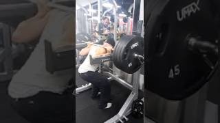 partial squats 405 lbs 7 reps [upl. by Gibbons]