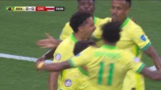 Marquinhos Goal VAR Disallowed 😱 Brazil Vs Costa Rica 00 Copa America 2024 Extended Highlights [upl. by Ennayar486]