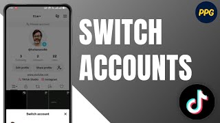 How to Switch Accounts On Tiktok [upl. by Ayila841]