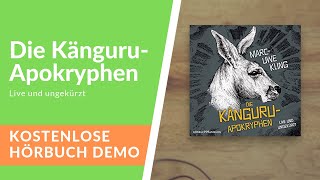 🎧 Die KänguruApokryphen Live und ungekürzt  Kostenlose Hörbuch Demo [upl. by Haggerty]