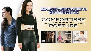 CORRECT POSTURE INSTANTLY  COMFORTISSE POSTURE [upl. by Nilram]