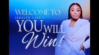 Jekalyn Carr You Will Win Conference Kerry Douglas [upl. by Justina6]