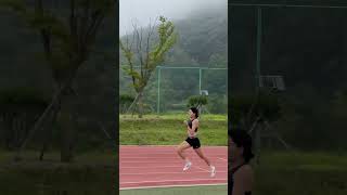 interval training trackandfield athlete athletics running 육상 sports [upl. by Nylyaj]