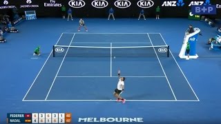 Federer v Nadal Australian Open 2017  Final 5th Set in Full with Special Commentary [upl. by Adnarim]