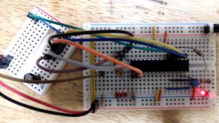 ATmega328P LED Blink [upl. by Ehsom211]