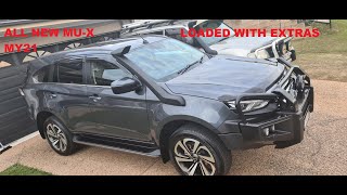 Isuzu MuX LST 4X4 MY21 2022 Owners Review 2021 2023 [upl. by Etirugram]