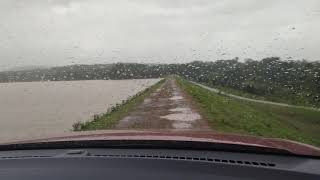 Ambligola drive through dam Shikaripura Karnataka [upl. by Sanoy]