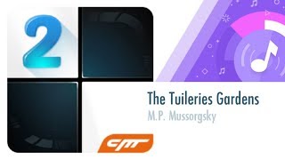 The Tuileries Gardens  MP Mussorgsky │Piano Tiles 2 [upl. by Nanji]