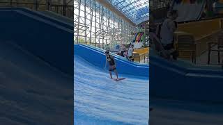 Scott Callens in the Pro Mens Standup Flowboard contest at Epic Waters Park FlowRider Event [upl. by Uol]