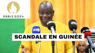 Népotisme en Guinée  Keamou Bogola Haba emmène sa famille aux JO de Paris aux frais du contribuable [upl. by Anilatak]