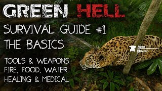 Green Hell Guide  The Basics tools weapons food medical [upl. by Filipe256]