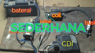 cara membuat tester CDI sederhana cdi tester [upl. by Odoric94]