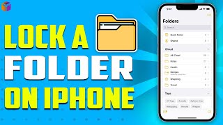 how to lock a folder on iPhone 2023 [upl. by Parent]