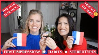 FRENCH STEREOTYPES IMPRESSIONS amp HABITS  An American dishing it all after ONE year in France [upl. by Sileray]