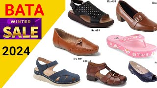 BATA WINTER SALE SHOES SANDALS LADIES FOOTWEAR WITH PRICE [upl. by Bondon]