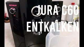 Jura C60C50 Entkalken  einfach erklärt [upl. by Alleoj]