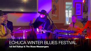 Kaliopi amp The Blues Messengers  Set 1 Echuca Winter Blues Festival 2024 [upl. by Ilrac860]