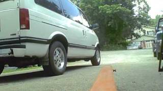 43L Chevy Astro Exhaust Edelbrock SDT and High Flow Cat [upl. by Eilahtan]