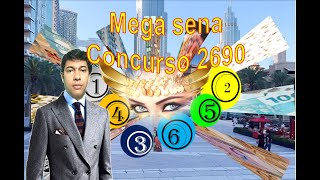 Mapa Astral da Mega Sena concurso 2690 Mega Possibilidade [upl. by Arlana]