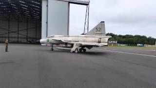 Saab Viggen start [upl. by Htiekal859]