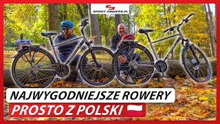 Najwygodniejsze rowery w Polsce Możemy być dumni Unibike Globetrotter i Atlantis [upl. by Noyk]