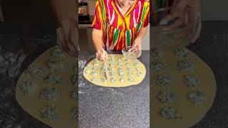 Ravioli with ricotta and spinachРавиоли с рикоттой и шпинатом food cook recipe coook [upl. by Ellesij196]