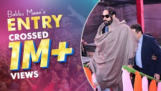 Entry of Babbu Maan  Babbu Maan live 2019  BFGI Bathinda [upl. by Foah]