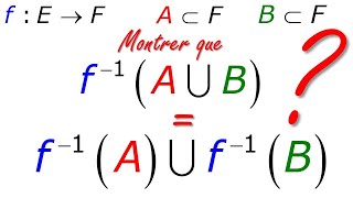 Exercice sur les applications et les ensembles N°1 [upl. by Leonard171]