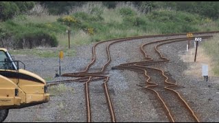 Incredible Earthquake devastation in Oaro near Kaikoura New Zealand [upl. by Adnohsek]