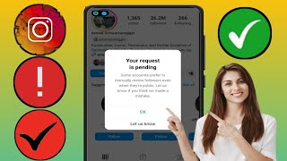 Como consertar sua solicitação está pendente Problema no Instagram  Sua solicitação está pendente [upl. by Naaitsirhc]