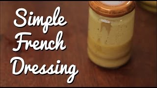 BASICS How to Make Simple French Dressing  Crumbs [upl. by Nalyad]